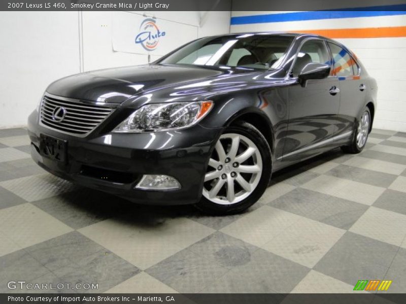 Smokey Granite Mica / Light Gray 2007 Lexus LS 460