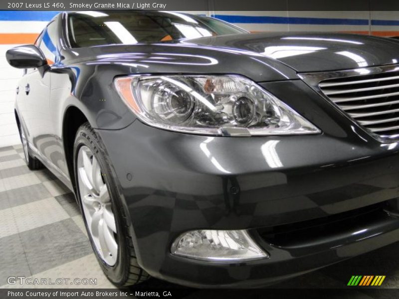 Smokey Granite Mica / Light Gray 2007 Lexus LS 460