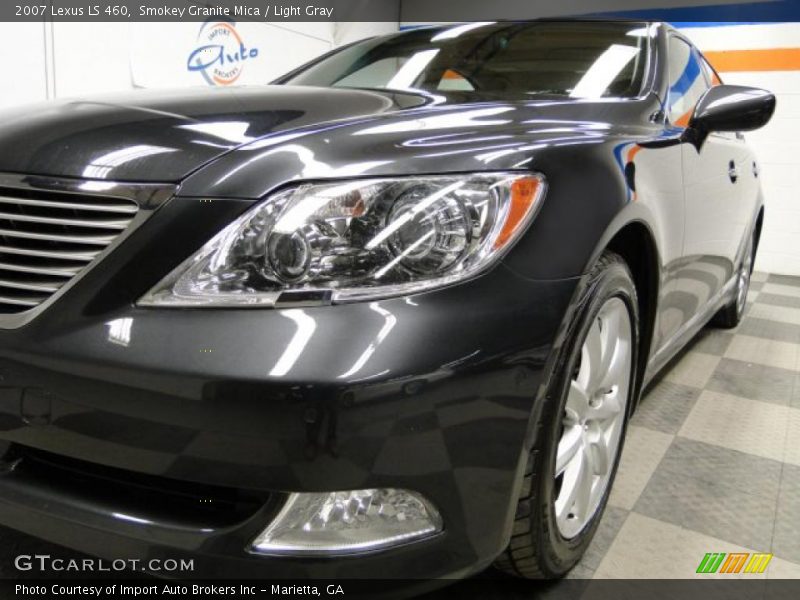Smokey Granite Mica / Light Gray 2007 Lexus LS 460