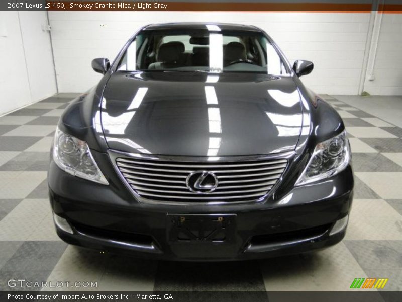 Smokey Granite Mica / Light Gray 2007 Lexus LS 460