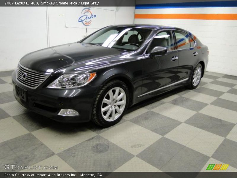 Smokey Granite Mica / Light Gray 2007 Lexus LS 460