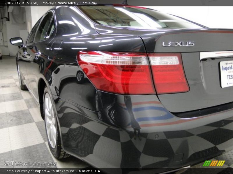 Smokey Granite Mica / Light Gray 2007 Lexus LS 460