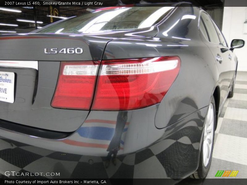 Smokey Granite Mica / Light Gray 2007 Lexus LS 460