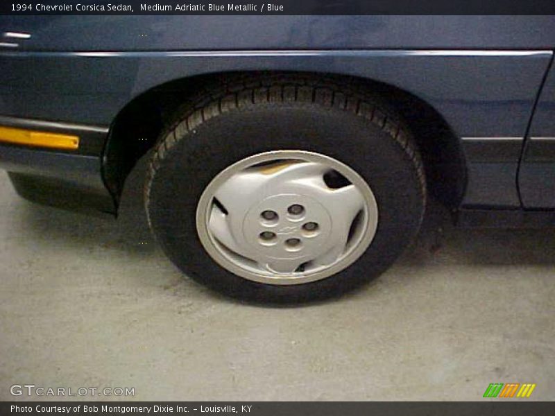 Medium Adriatic Blue Metallic / Blue 1994 Chevrolet Corsica Sedan