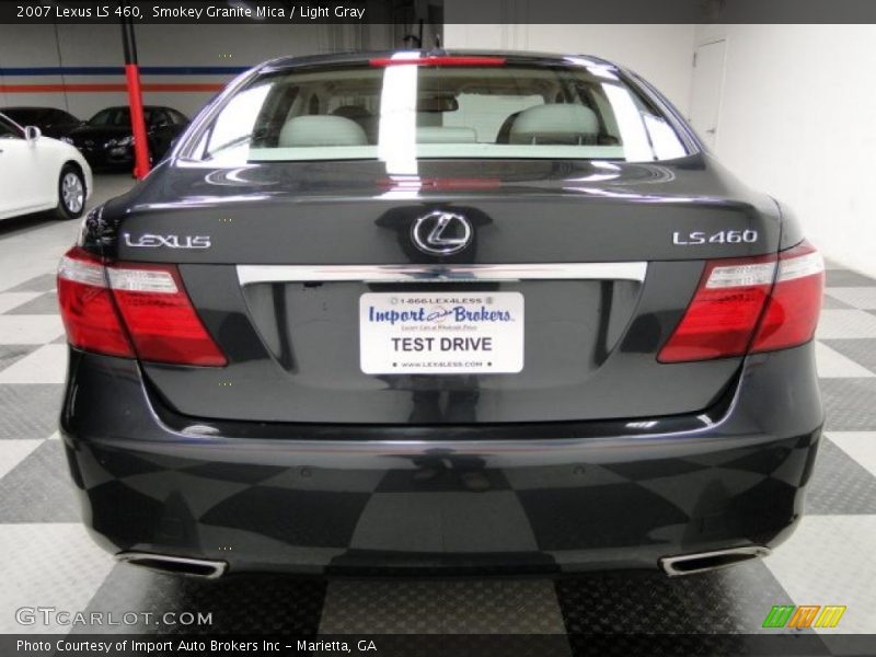 Smokey Granite Mica / Light Gray 2007 Lexus LS 460