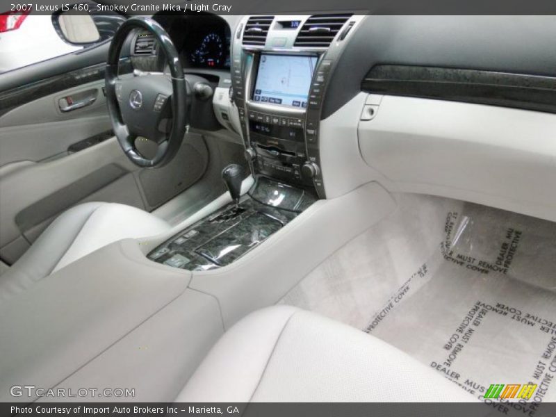 Smokey Granite Mica / Light Gray 2007 Lexus LS 460