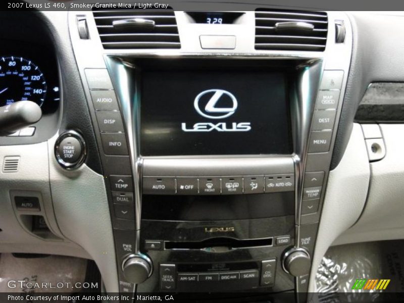 Smokey Granite Mica / Light Gray 2007 Lexus LS 460