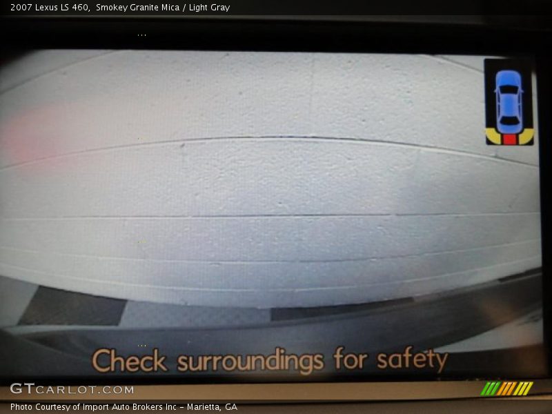 Smokey Granite Mica / Light Gray 2007 Lexus LS 460