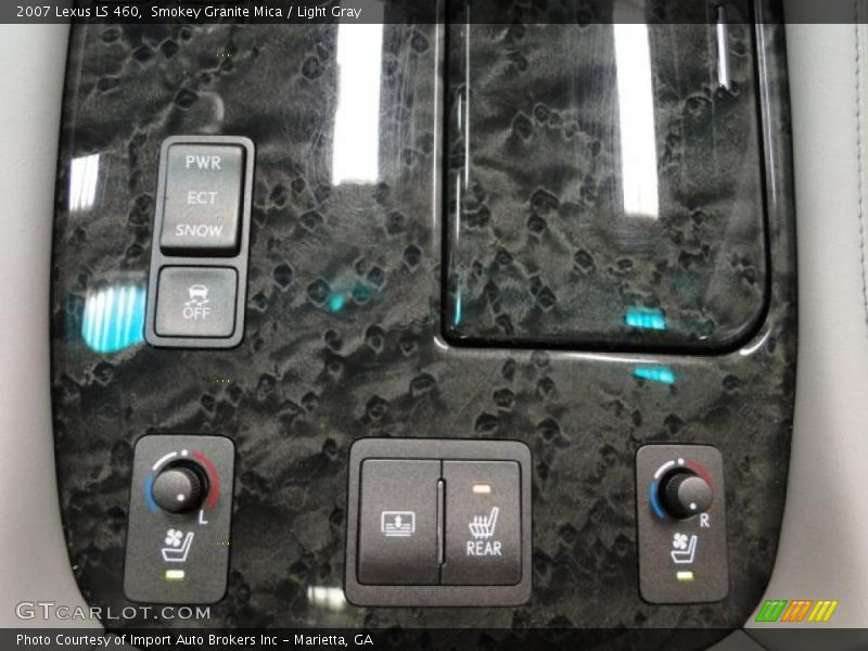 Smokey Granite Mica / Light Gray 2007 Lexus LS 460