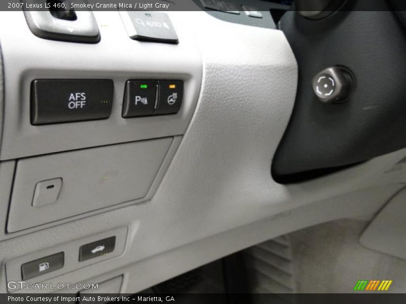 Smokey Granite Mica / Light Gray 2007 Lexus LS 460