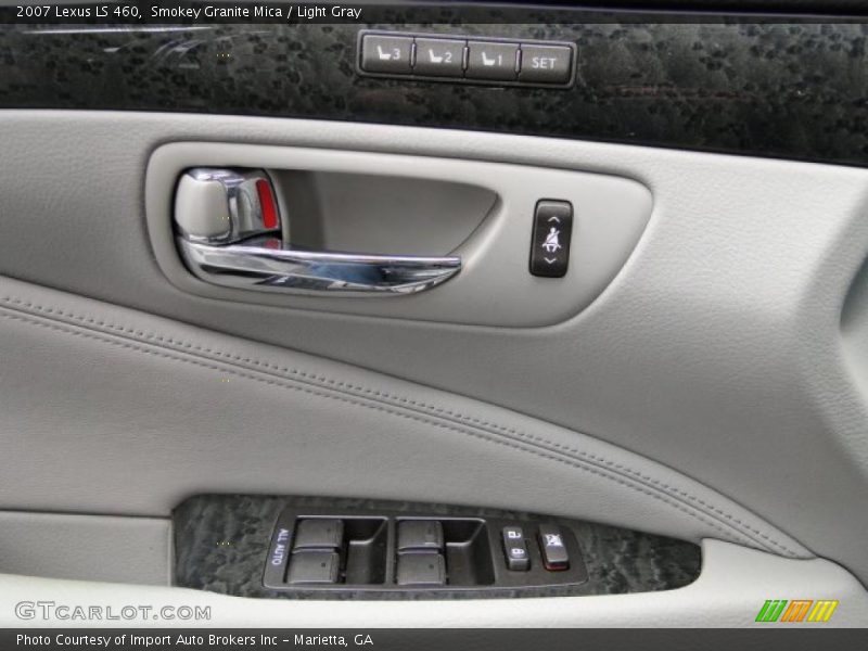 Smokey Granite Mica / Light Gray 2007 Lexus LS 460