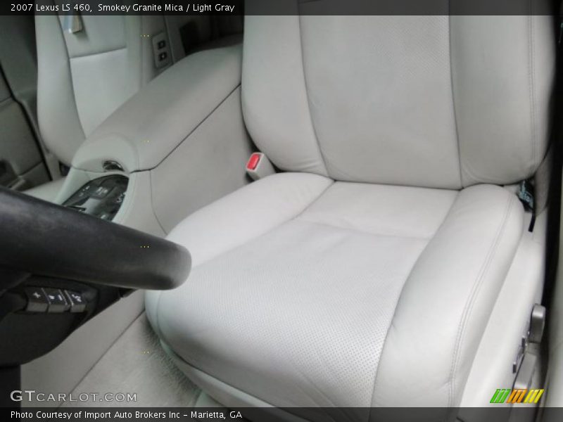 Smokey Granite Mica / Light Gray 2007 Lexus LS 460