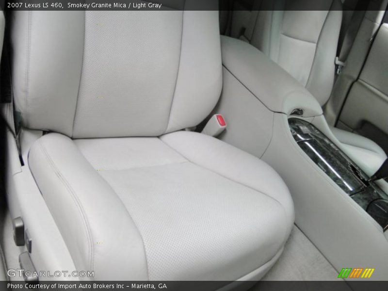 Smokey Granite Mica / Light Gray 2007 Lexus LS 460