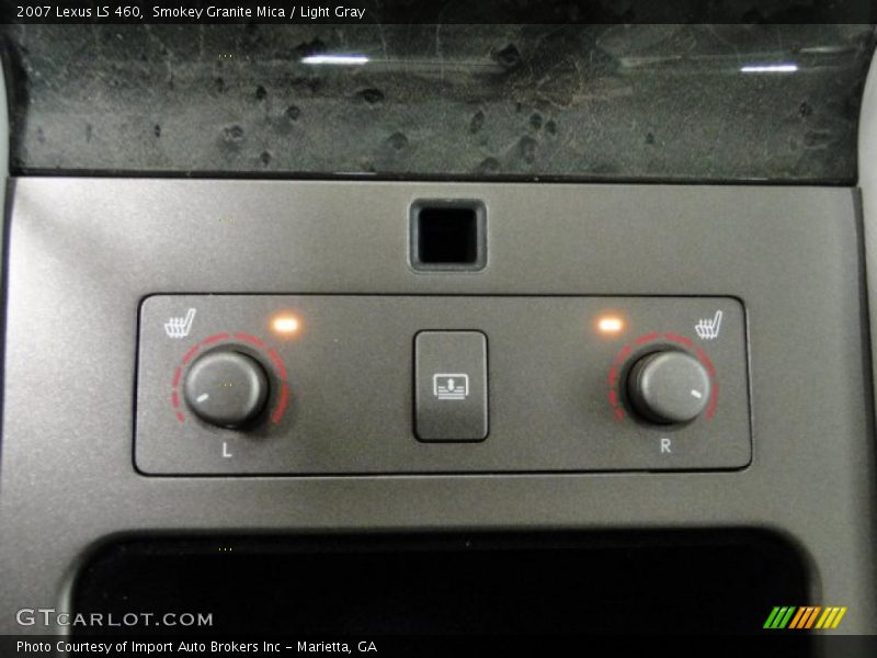 Smokey Granite Mica / Light Gray 2007 Lexus LS 460