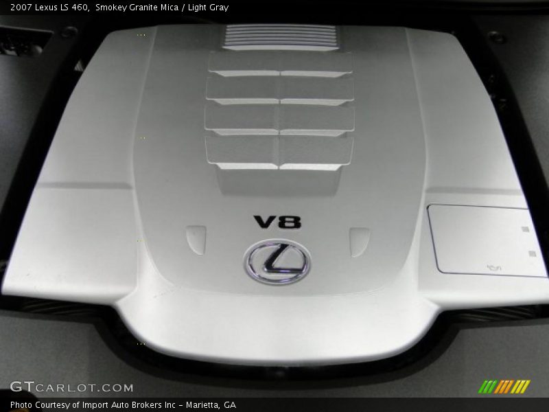 Smokey Granite Mica / Light Gray 2007 Lexus LS 460