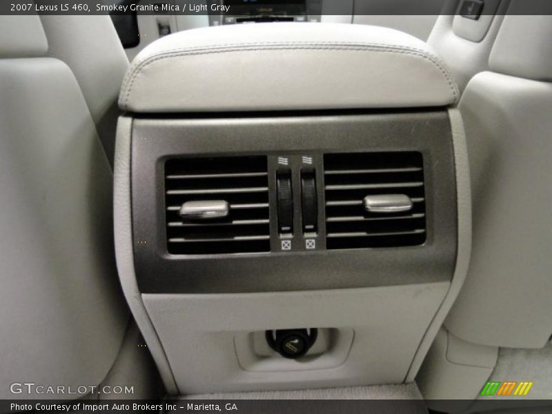 Smokey Granite Mica / Light Gray 2007 Lexus LS 460