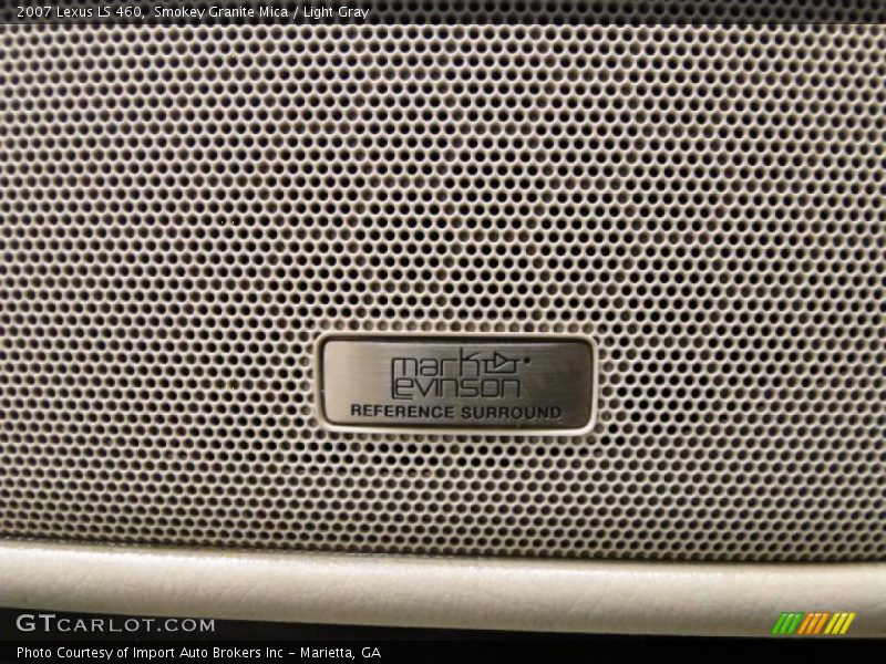 Smokey Granite Mica / Light Gray 2007 Lexus LS 460