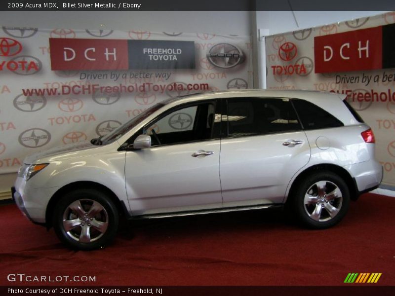 Billet Silver Metallic / Ebony 2009 Acura MDX