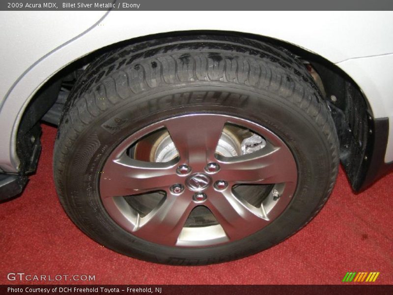 Billet Silver Metallic / Ebony 2009 Acura MDX