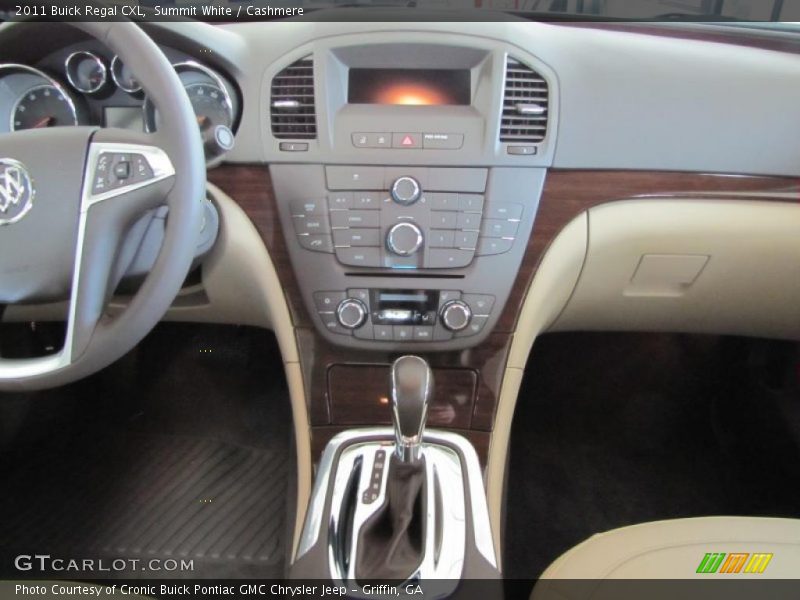 Controls of 2011 Regal CXL