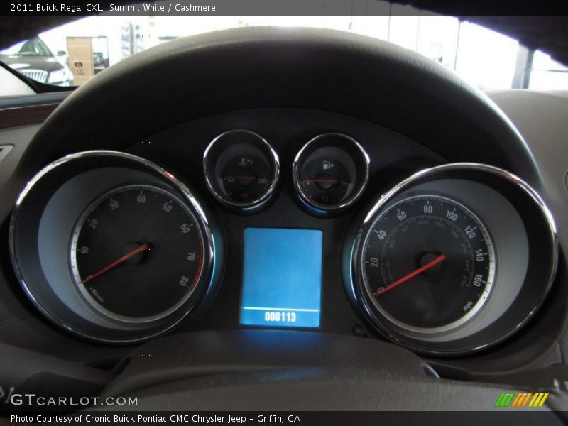  2011 Regal CXL CXL Gauges