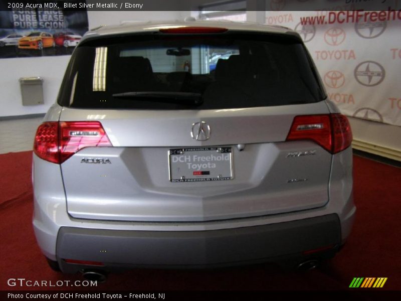 Billet Silver Metallic / Ebony 2009 Acura MDX