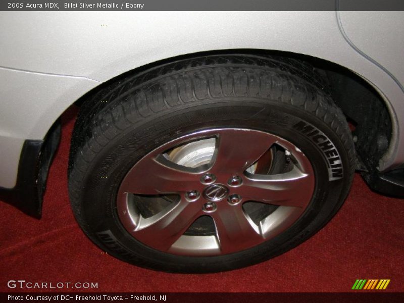 Billet Silver Metallic / Ebony 2009 Acura MDX