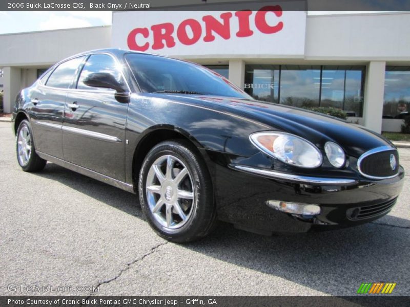 Black Onyx / Neutral 2006 Buick LaCrosse CXS