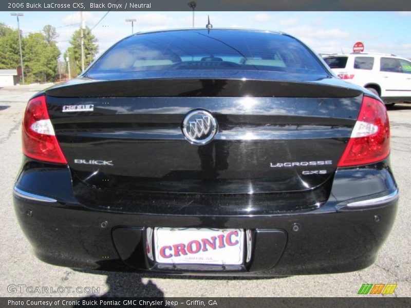 Black Onyx / Neutral 2006 Buick LaCrosse CXS