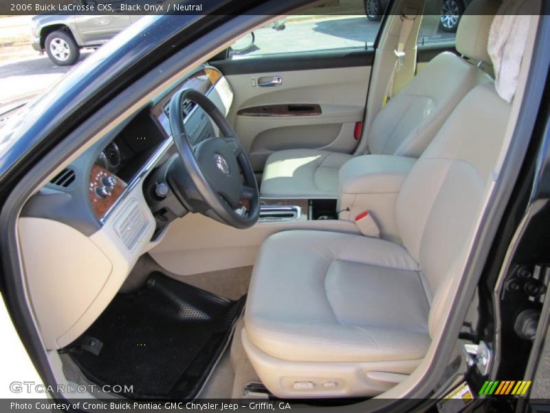 Black Onyx / Neutral 2006 Buick LaCrosse CXS