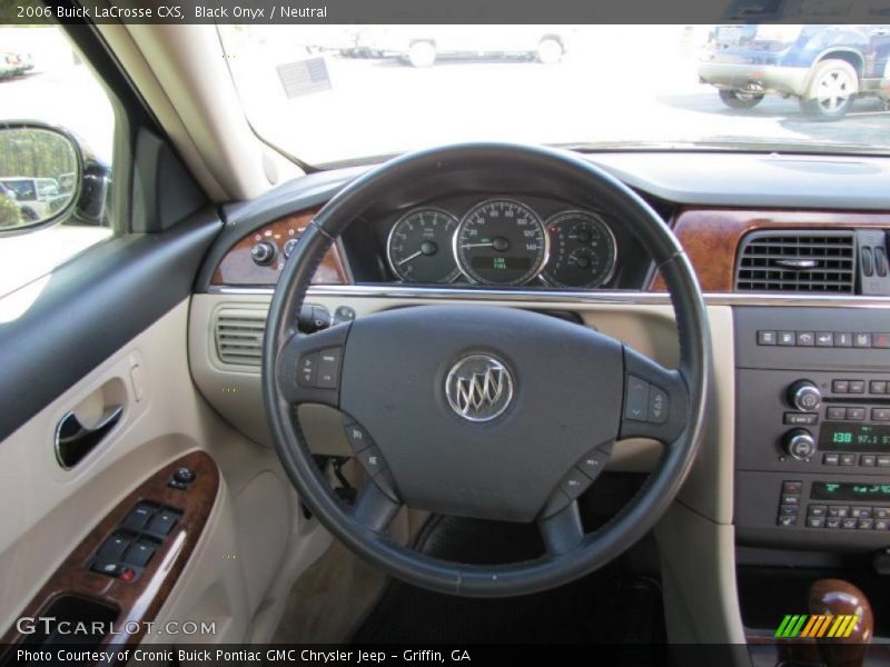 Black Onyx / Neutral 2006 Buick LaCrosse CXS