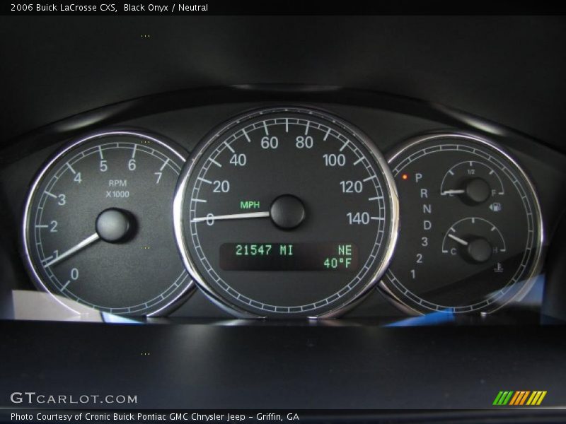 Black Onyx / Neutral 2006 Buick LaCrosse CXS