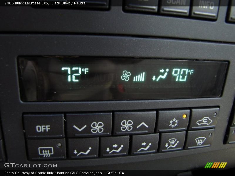 Black Onyx / Neutral 2006 Buick LaCrosse CXS