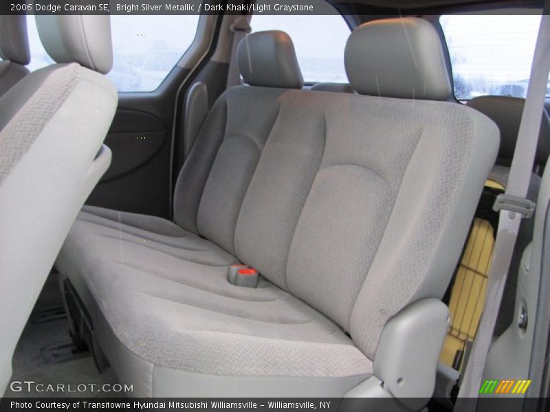Bright Silver Metallic / Dark Khaki/Light Graystone 2006 Dodge Caravan SE