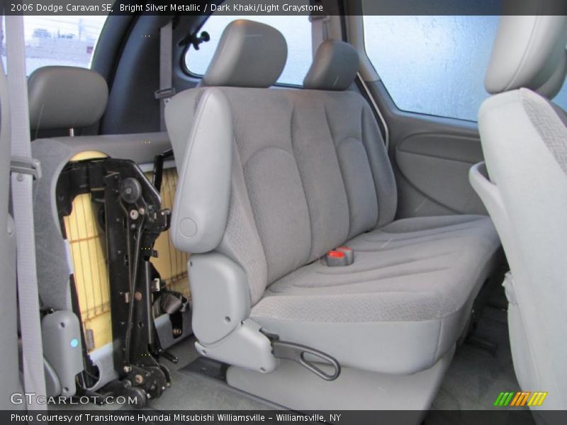 Bright Silver Metallic / Dark Khaki/Light Graystone 2006 Dodge Caravan SE