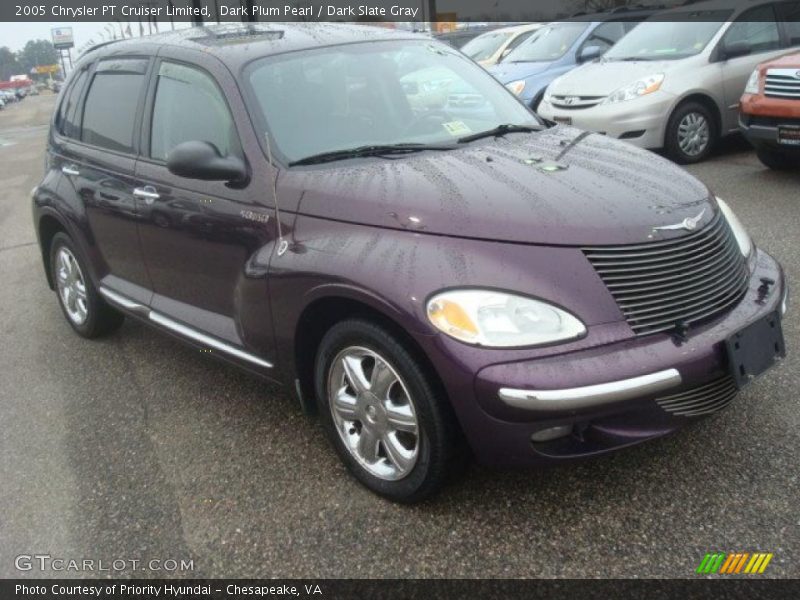 Dark Plum Pearl / Dark Slate Gray 2005 Chrysler PT Cruiser Limited