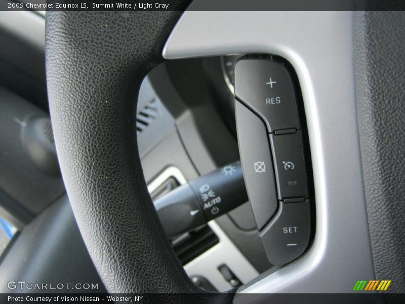 Summit White / Light Gray 2009 Chevrolet Equinox LS