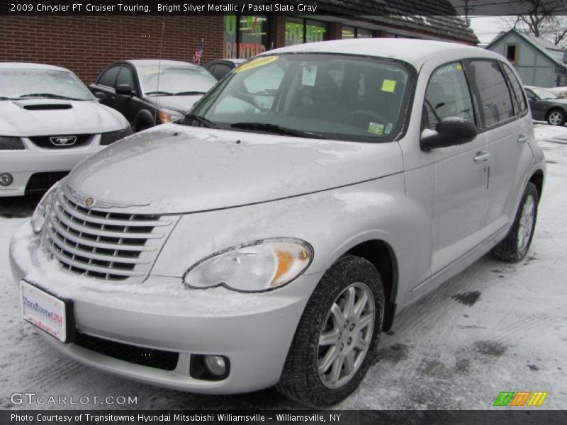 Bright Silver Metallic / Pastel Slate Gray 2009 Chrysler PT Cruiser Touring