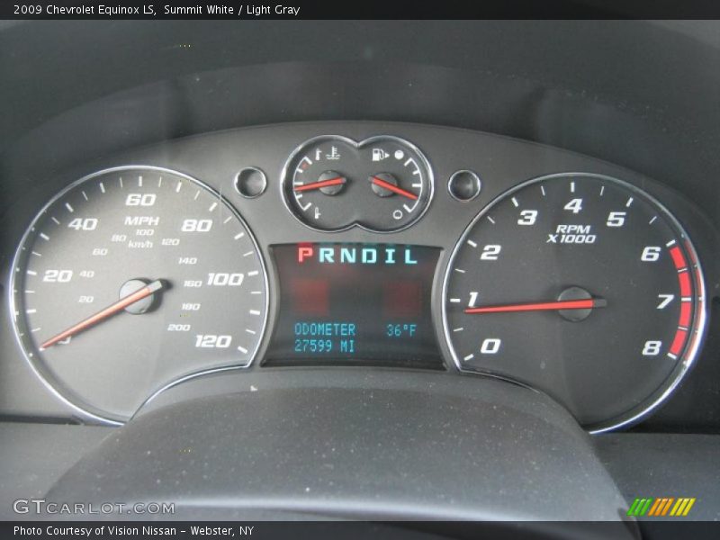 2009 Equinox LS LS Gauges