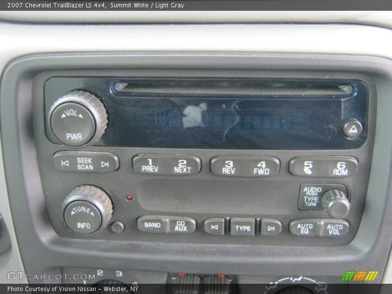 Summit White / Light Gray 2007 Chevrolet TrailBlazer LS 4x4