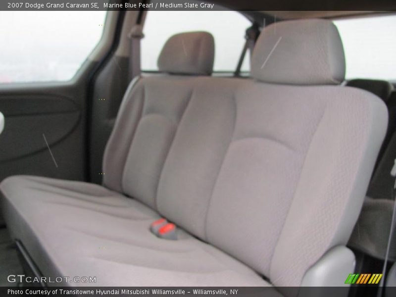 Marine Blue Pearl / Medium Slate Gray 2007 Dodge Grand Caravan SE