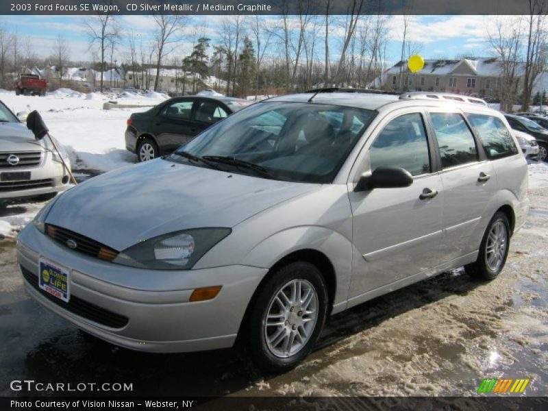 CD Silver Metallic / Medium Graphite 2003 Ford Focus SE Wagon