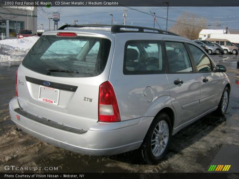 CD Silver Metallic / Medium Graphite 2003 Ford Focus SE Wagon