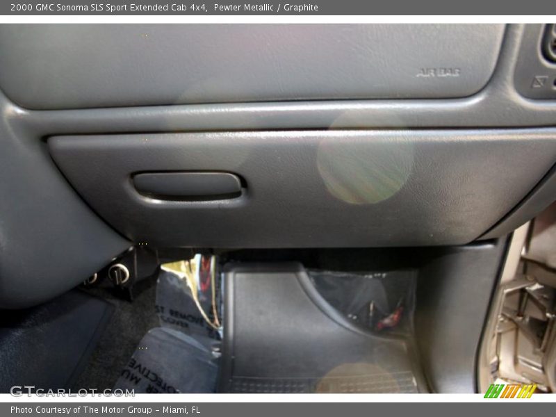 Pewter Metallic / Graphite 2000 GMC Sonoma SLS Sport Extended Cab 4x4