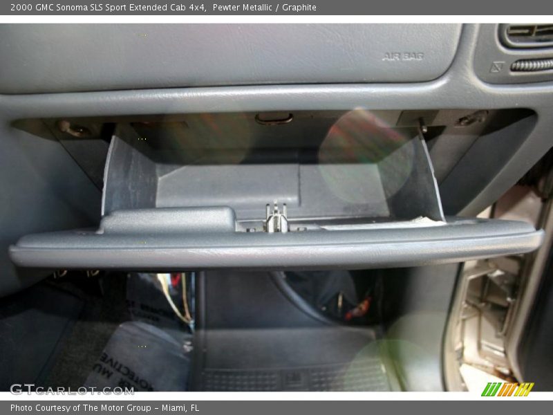 Pewter Metallic / Graphite 2000 GMC Sonoma SLS Sport Extended Cab 4x4