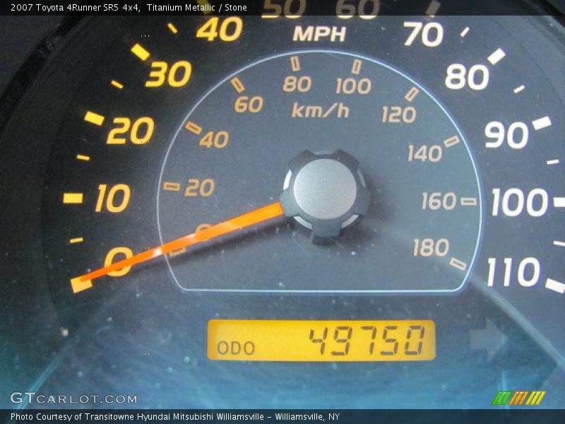 Titanium Metallic / Stone 2007 Toyota 4Runner SR5 4x4