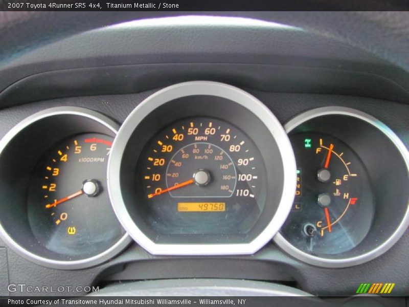 Titanium Metallic / Stone 2007 Toyota 4Runner SR5 4x4