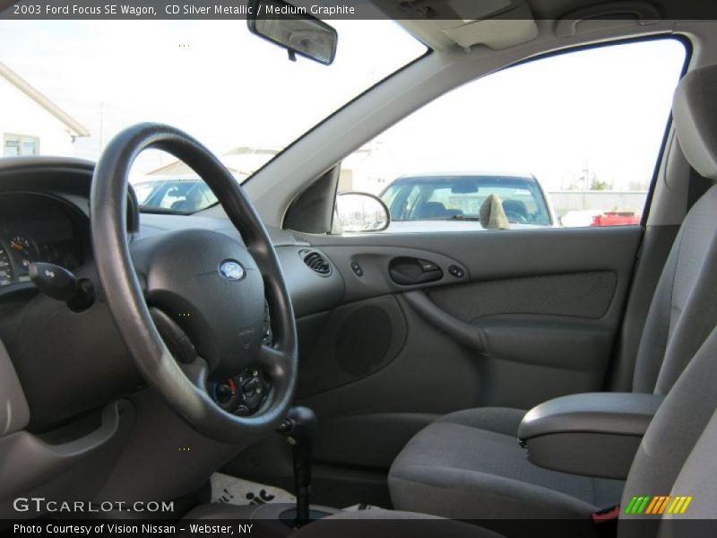 CD Silver Metallic / Medium Graphite 2003 Ford Focus SE Wagon