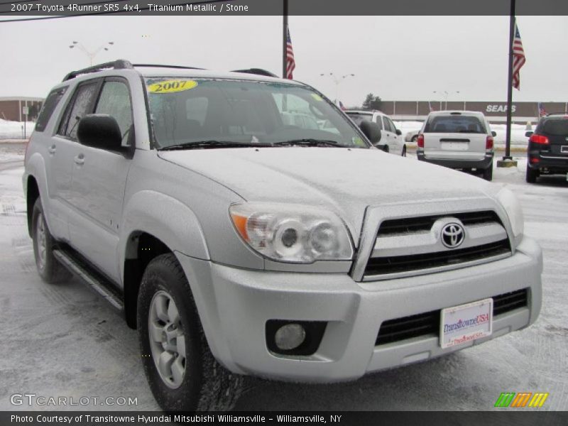 Titanium Metallic / Stone 2007 Toyota 4Runner SR5 4x4