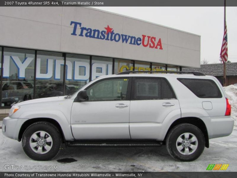 Titanium Metallic / Stone 2007 Toyota 4Runner SR5 4x4